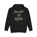 Jesus Is King Hoodie — Gothic Faith Pullover