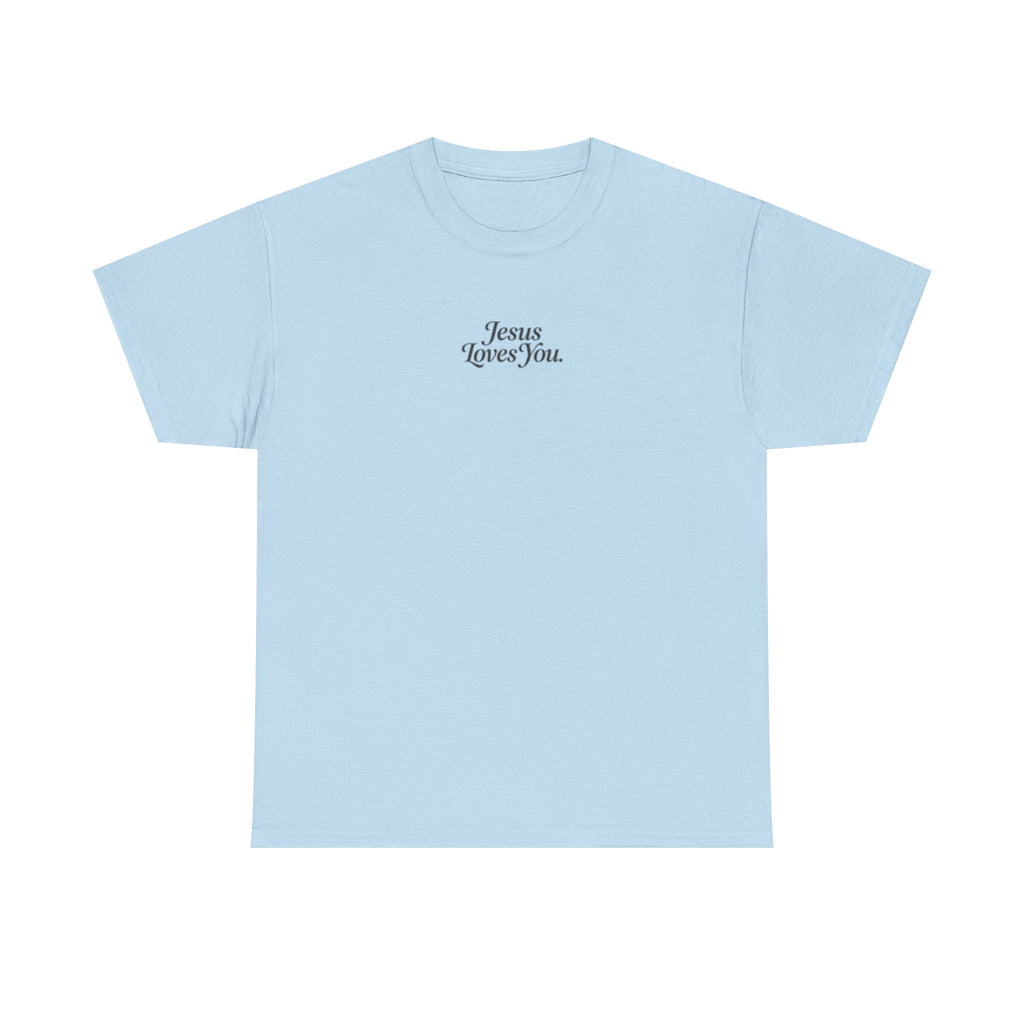 Jesus Loves You T‑Shirt — Minimal Christian Faith Tee