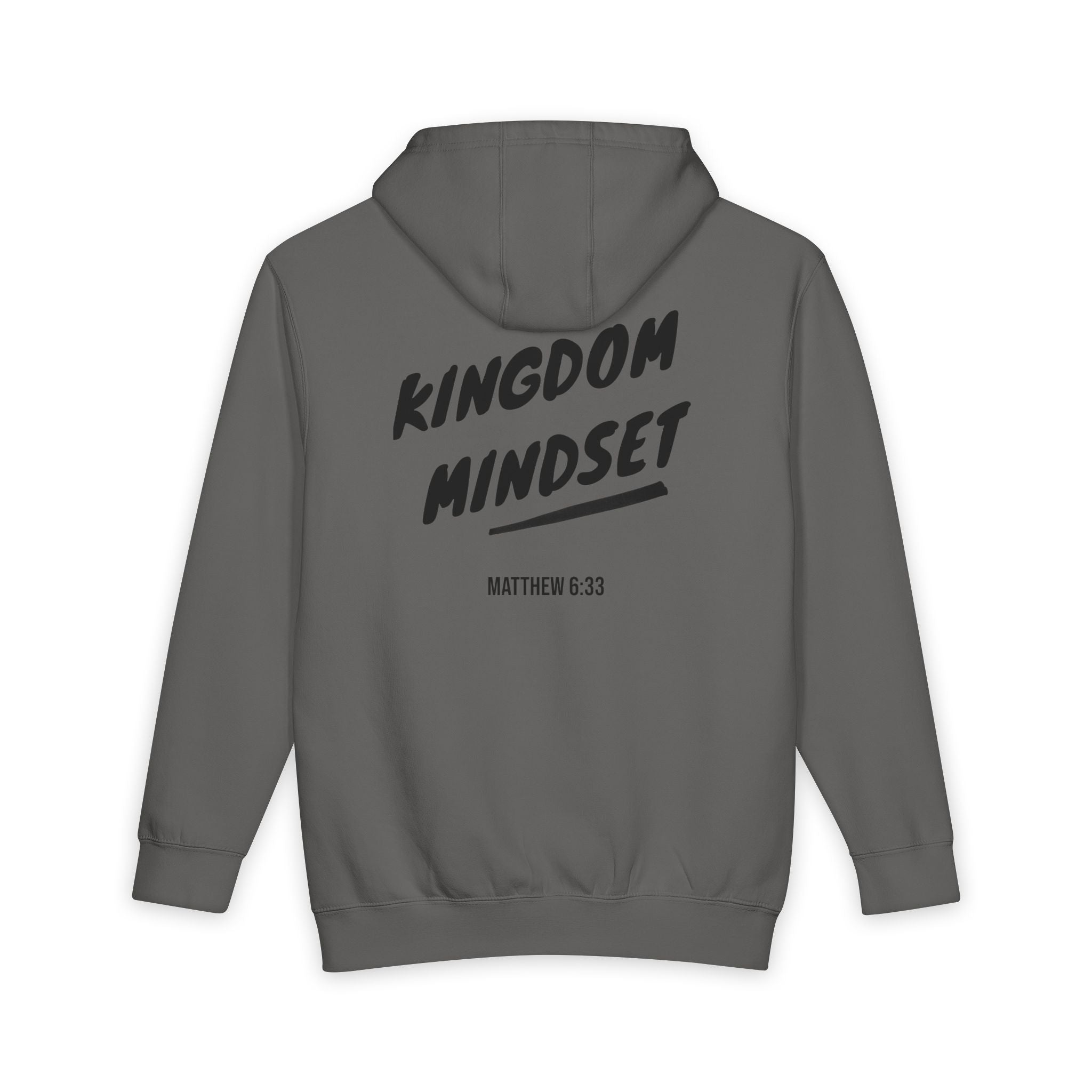 Kingdom Mindset Hoodie — Christian Faith Pullover (Matthew 6:33)