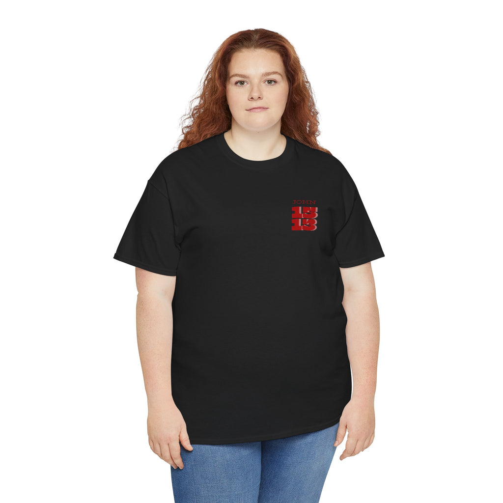 Christian T‑Shirt — "John 15:13" Graphic Tee