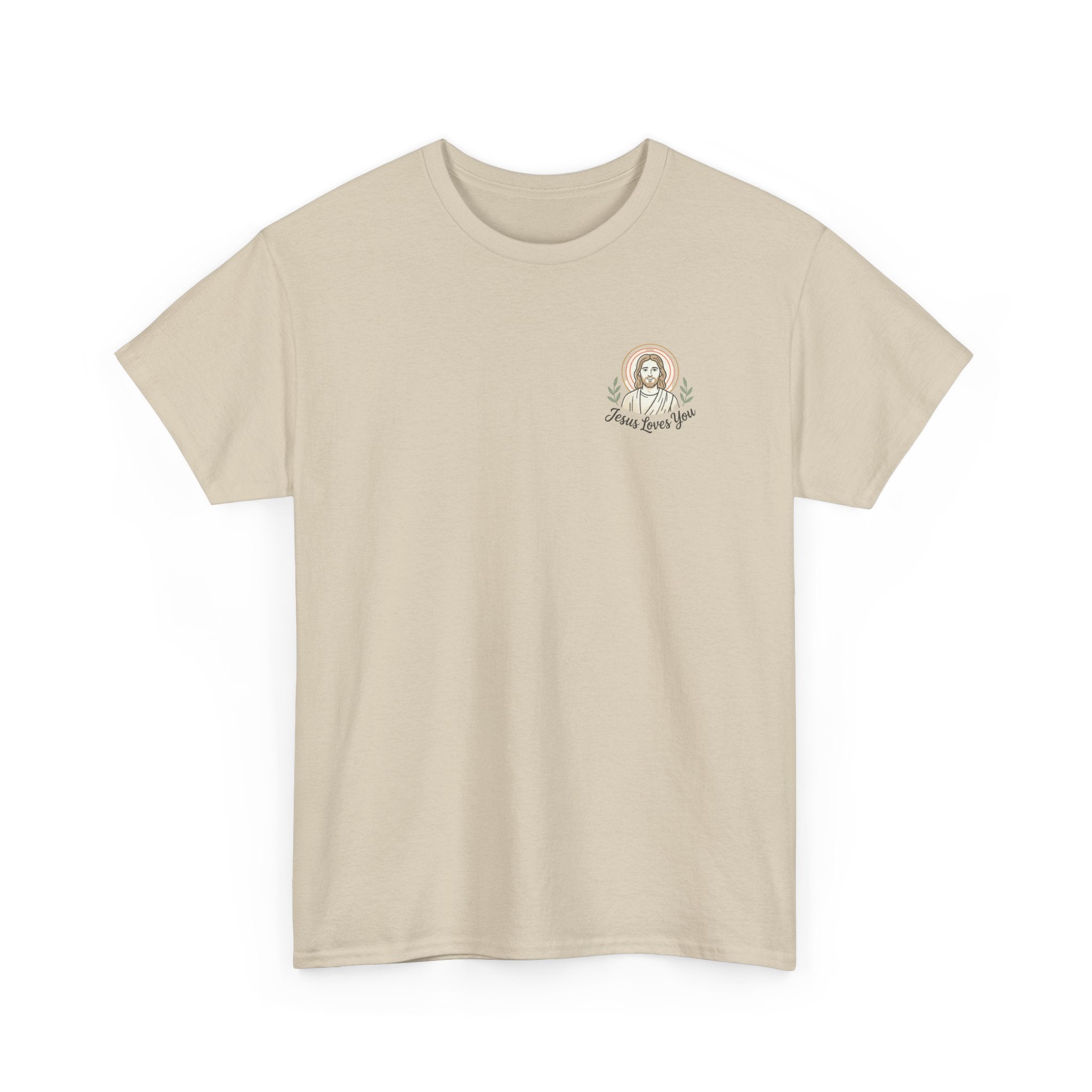 Jesus Loves You T-Shirt — Vintage Faith Graphic Tee