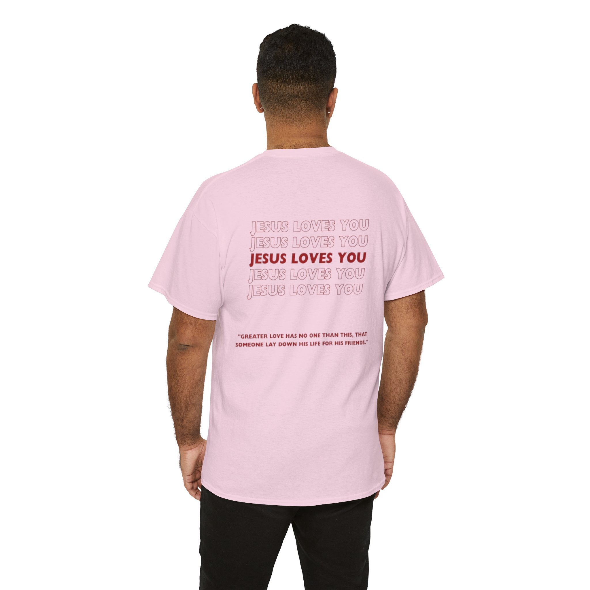 Christian T‑Shirt — "John 15:13" Graphic Tee