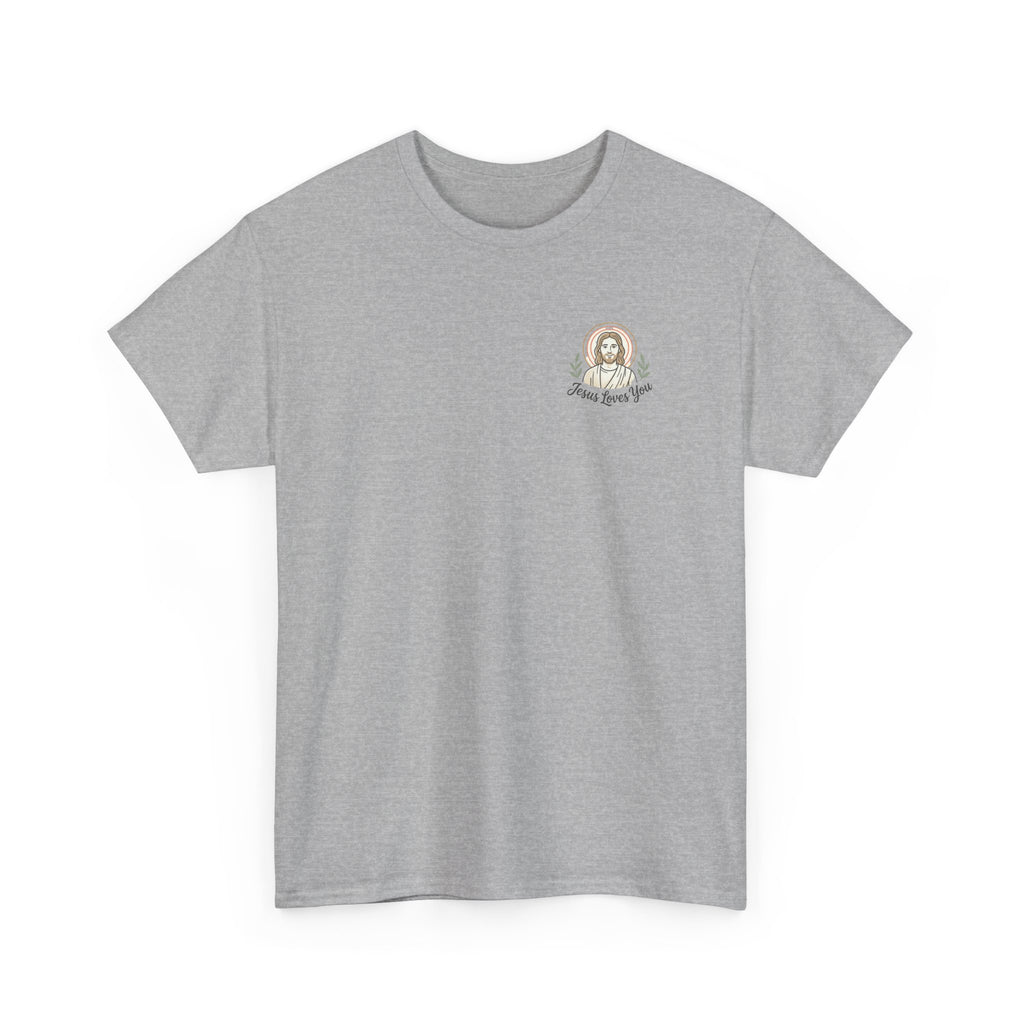 Jesus Loves You T-Shirt — Vintage Faith Graphic Tee