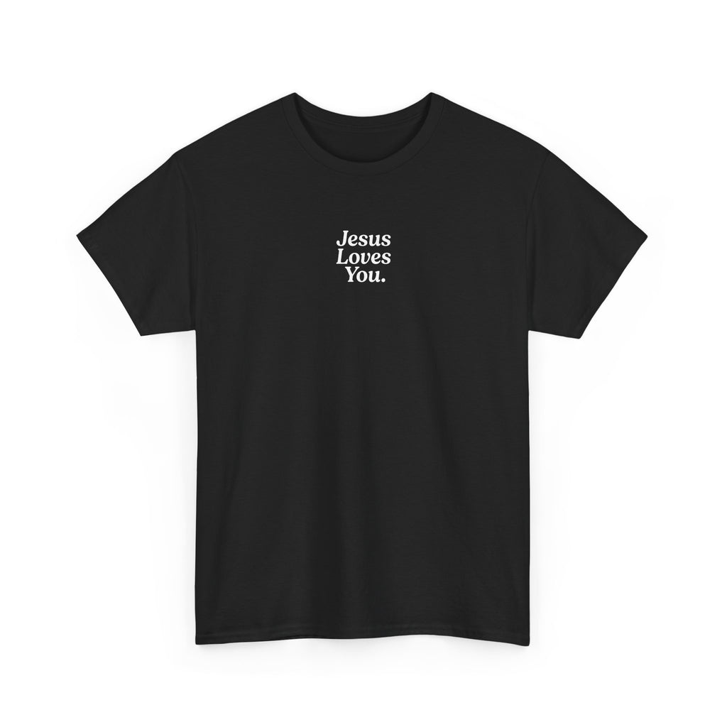Jesus Loves You T‑Shirt — Minimal Christian Faith Tee
