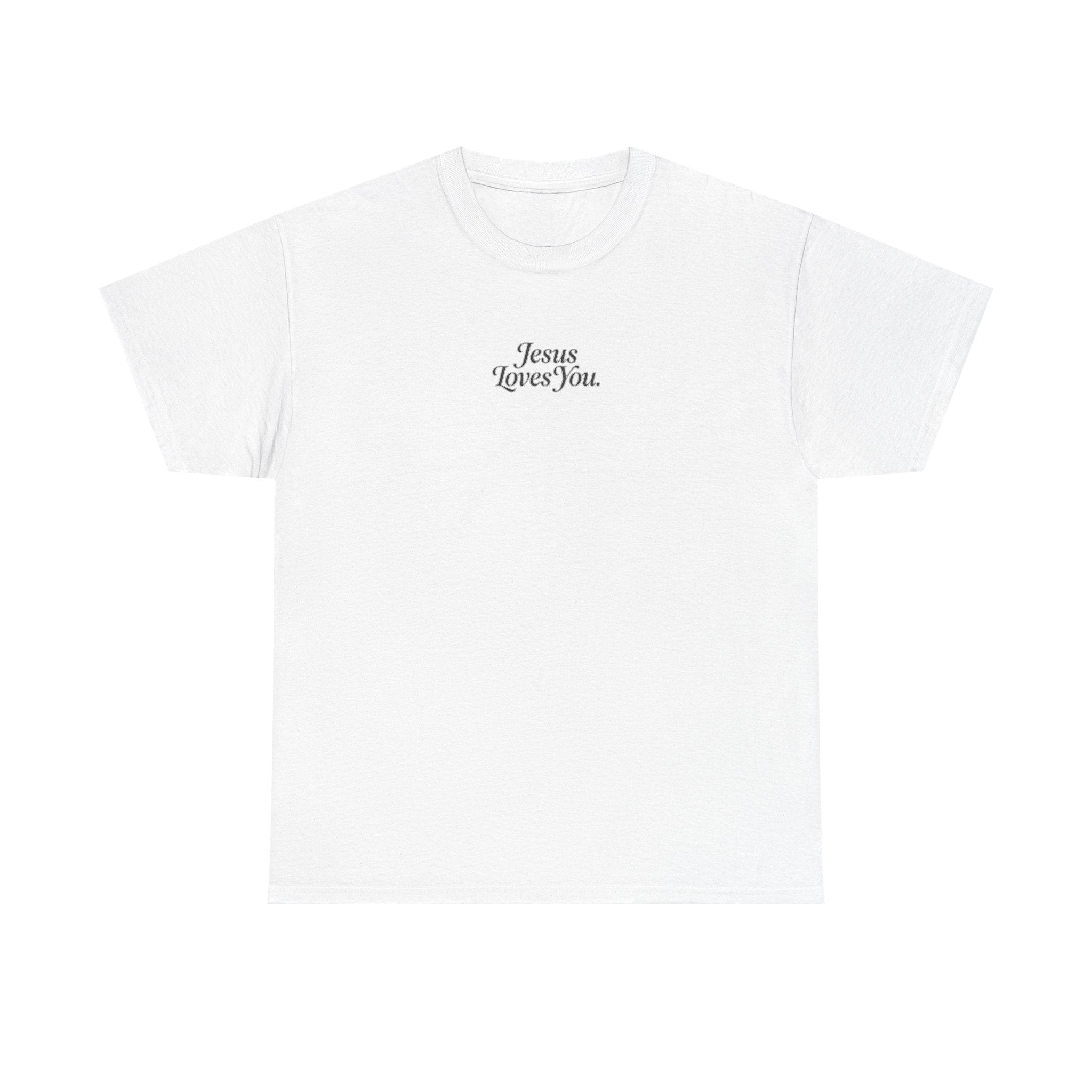 Jesus Loves You T‑Shirt — Minimal Christian Faith Tee