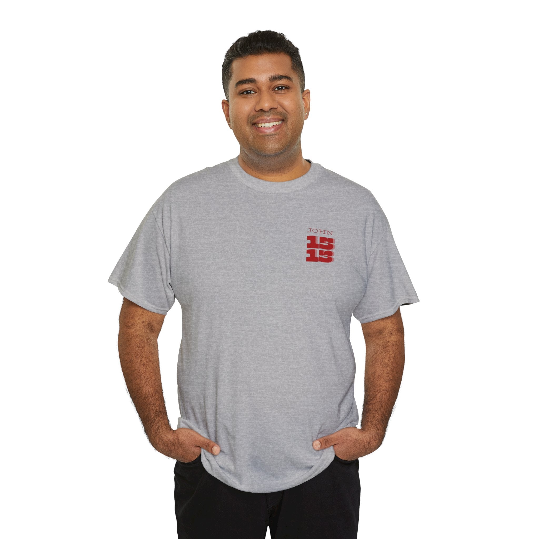 Christian T‑Shirt — "John 15:13" Graphic Tee