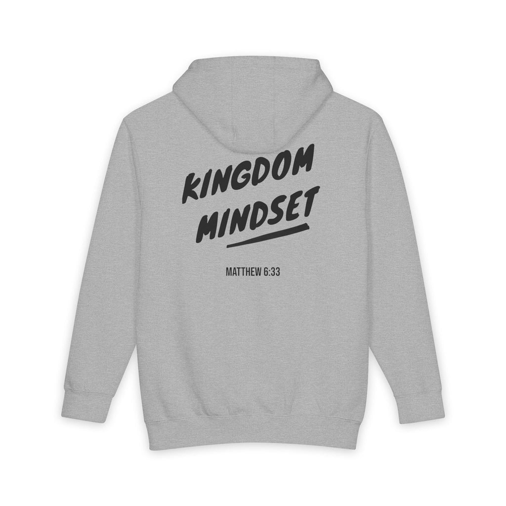Kingdom Mindset Hoodie — Christian Faith Pullover (Matthew 6:33)