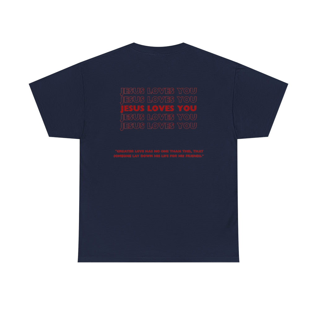 Christian T‑Shirt — "John 15:13" Graphic Tee