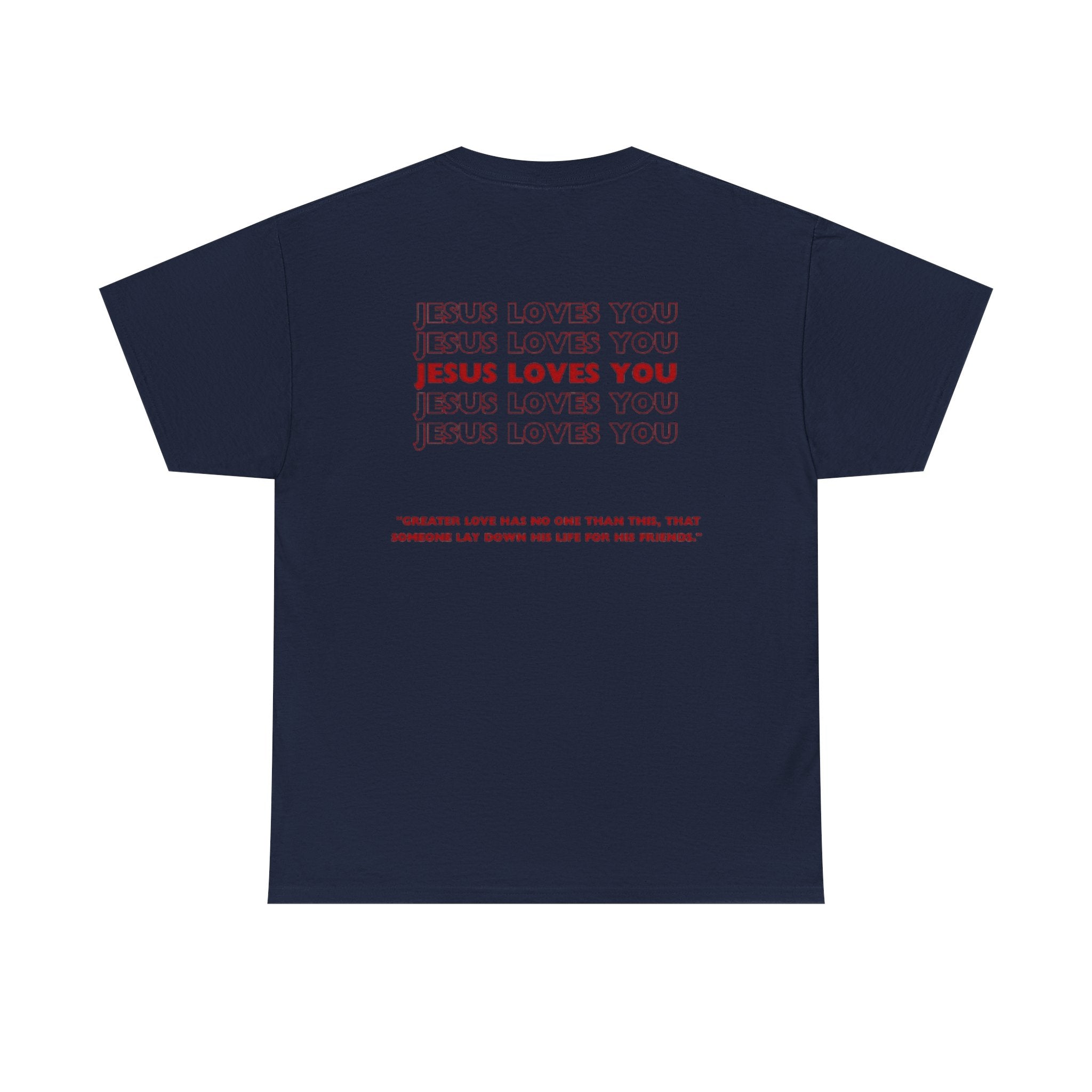 Christian T‑Shirt — "John 15:13" Graphic Tee