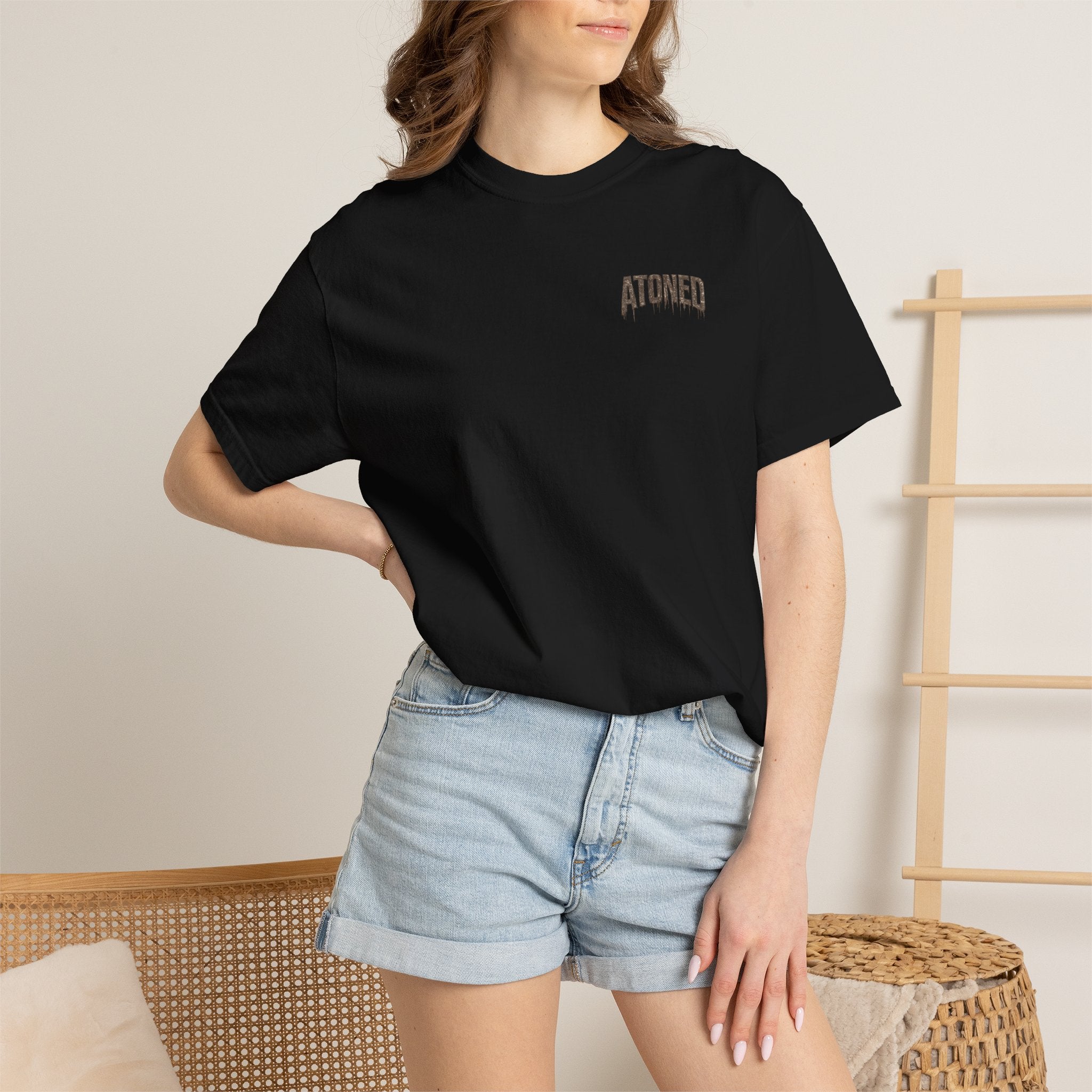 Atoned (Revelations 5:12) T-Shirt - Christian Faith Graphic Tee