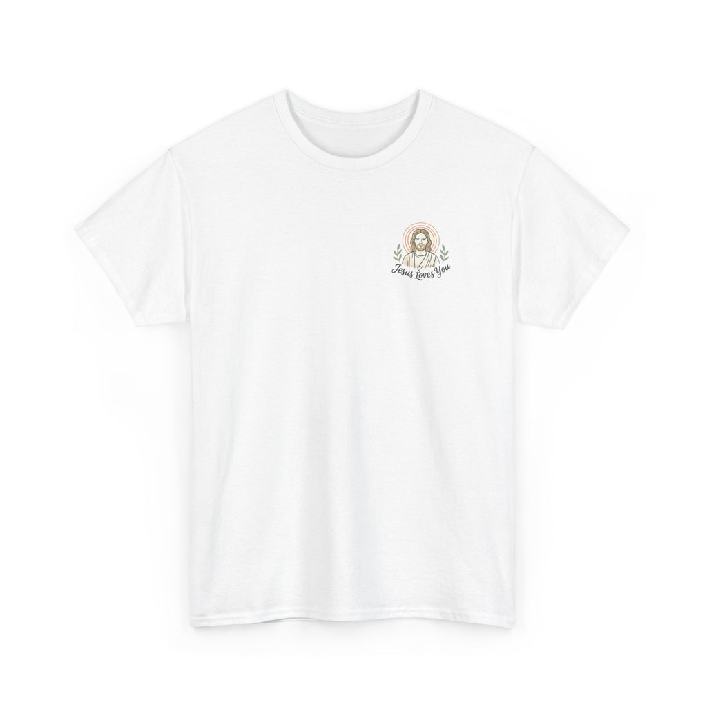 Jesus Loves You T-Shirt — Vintage Faith Graphic Tee