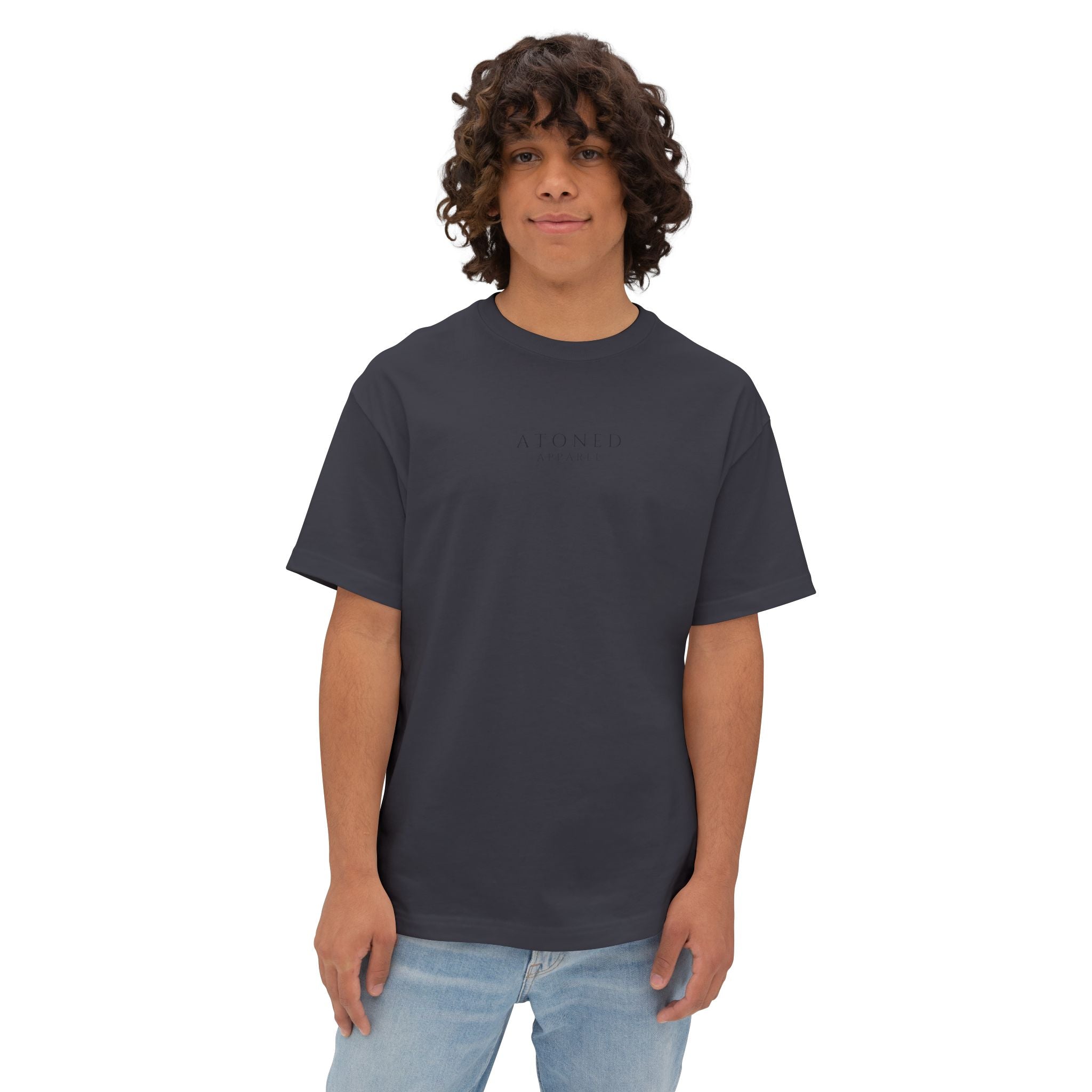 Kingdom Mindset Oversized Tee— Faith-Inspired Scripture (Matthew 6:33)