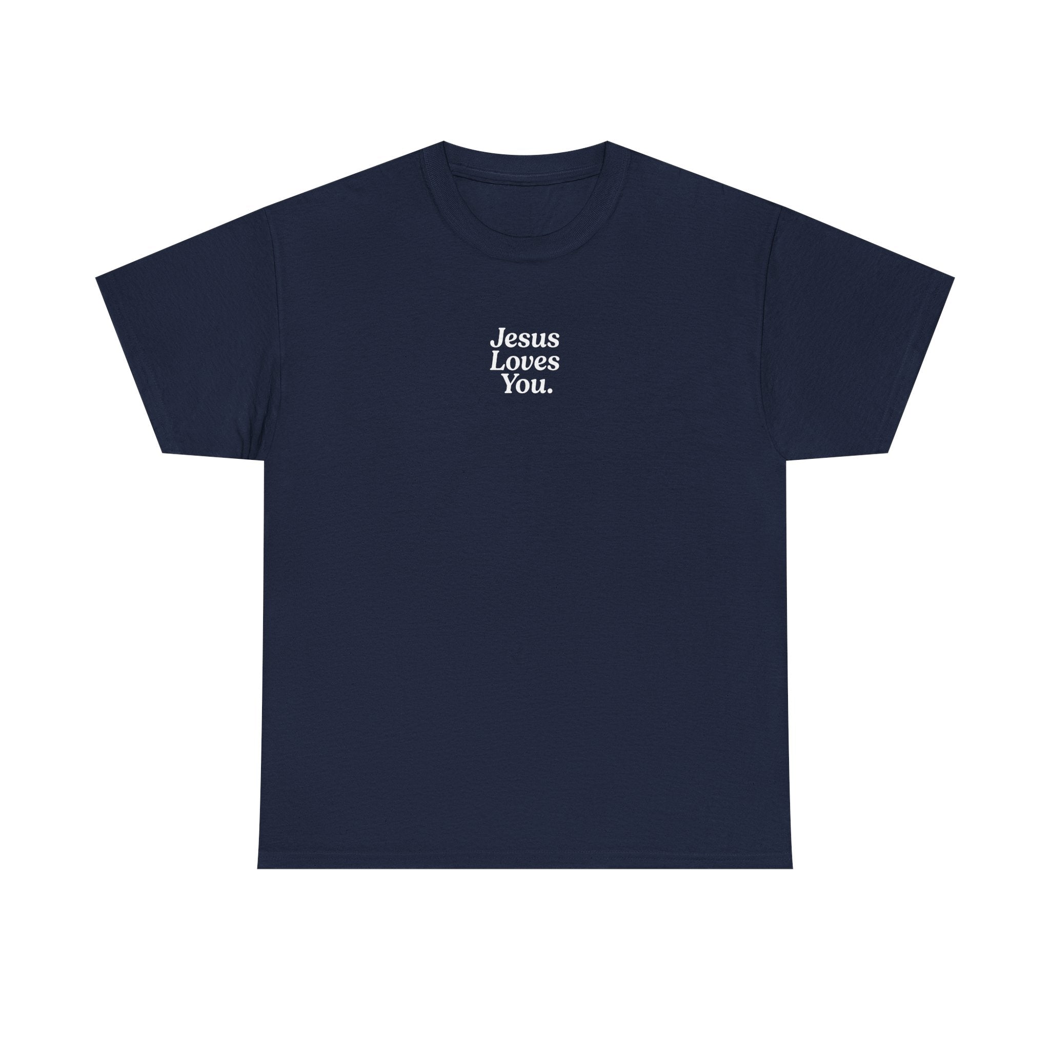 Jesus Loves You T‑Shirt — Minimal Christian Faith Tee