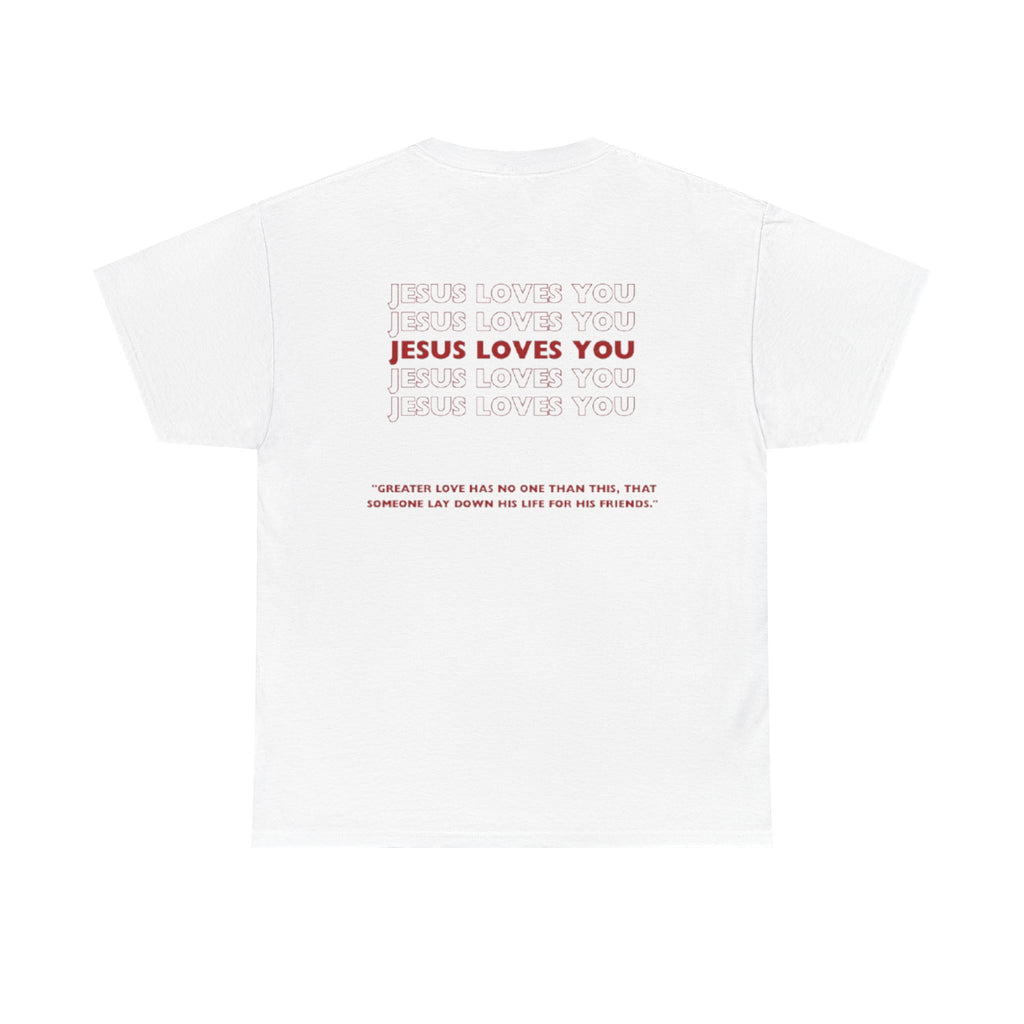 Christian T‑Shirt — "John 15:13" Graphic Tee