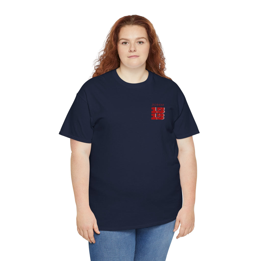 Christian T‑Shirt — "John 15:13" Graphic Tee