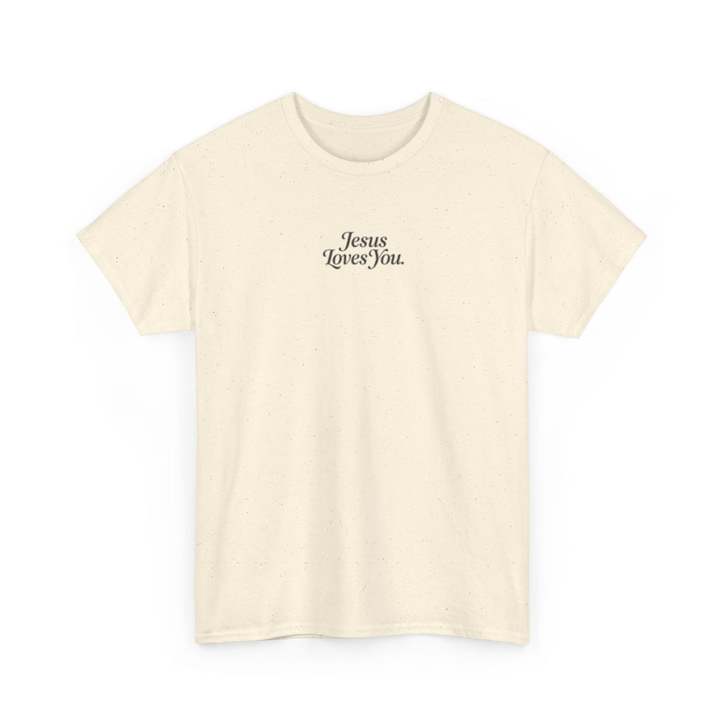 Jesus Loves You T‑Shirt — Minimal Christian Faith Tee