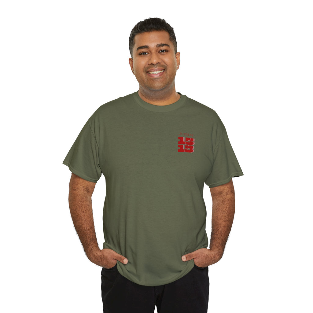 Christian T‑Shirt — "John 15:13" Graphic Tee