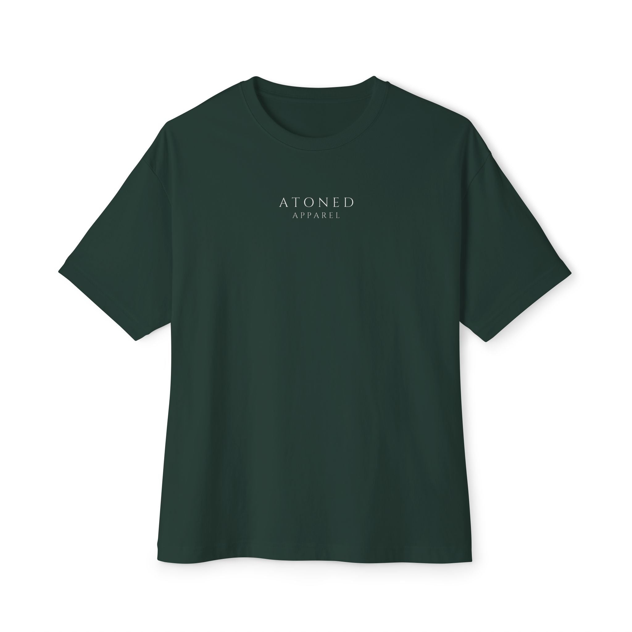 Faith Over Fear Oversized Tee - Boxy Inspirational Graphic Shirt