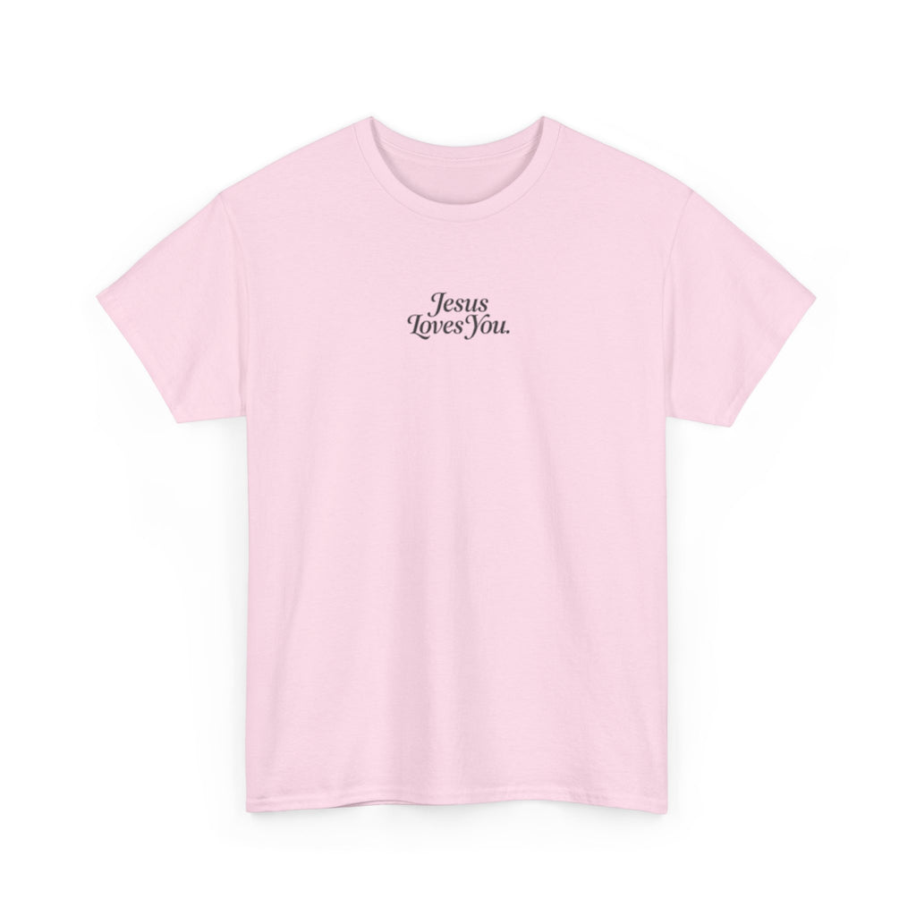 Jesus Loves You T‑Shirt — Minimal Christian Faith Tee
