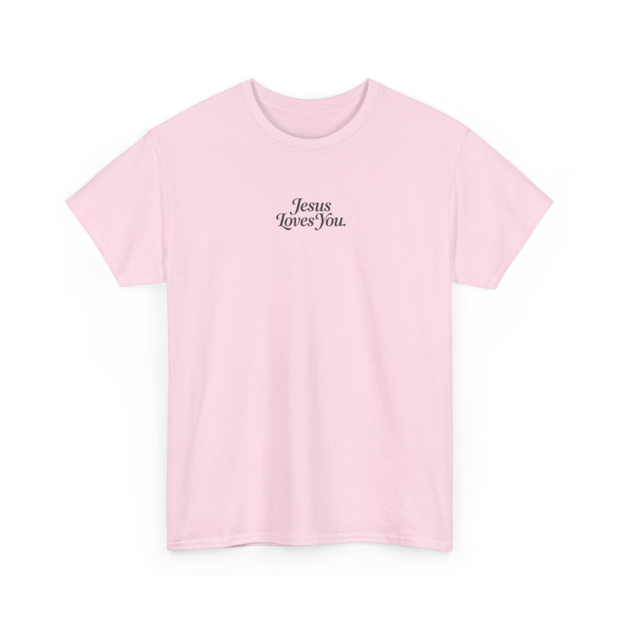 Jesus Loves You T‑Shirt — Minimal Christian Faith Tee
