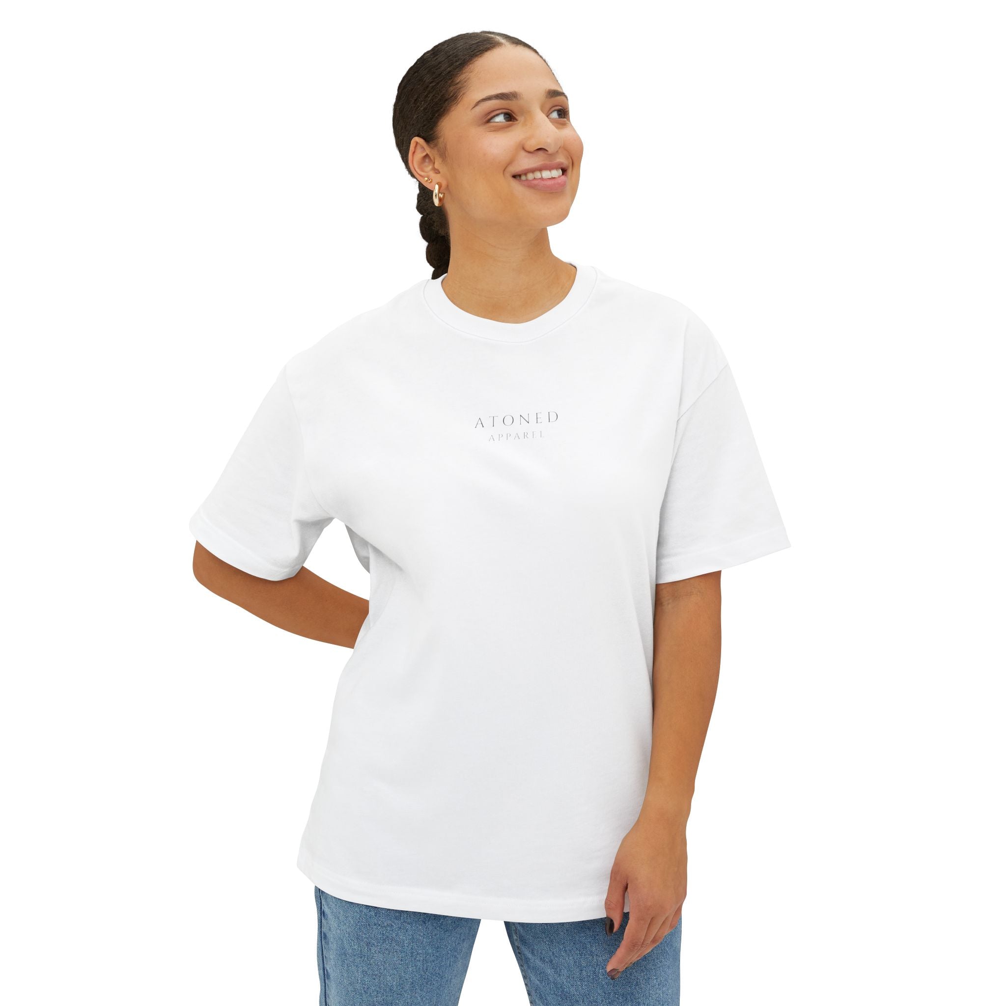 Jesus Is King Oversized Tee — Christian Boxy T‑Shirt