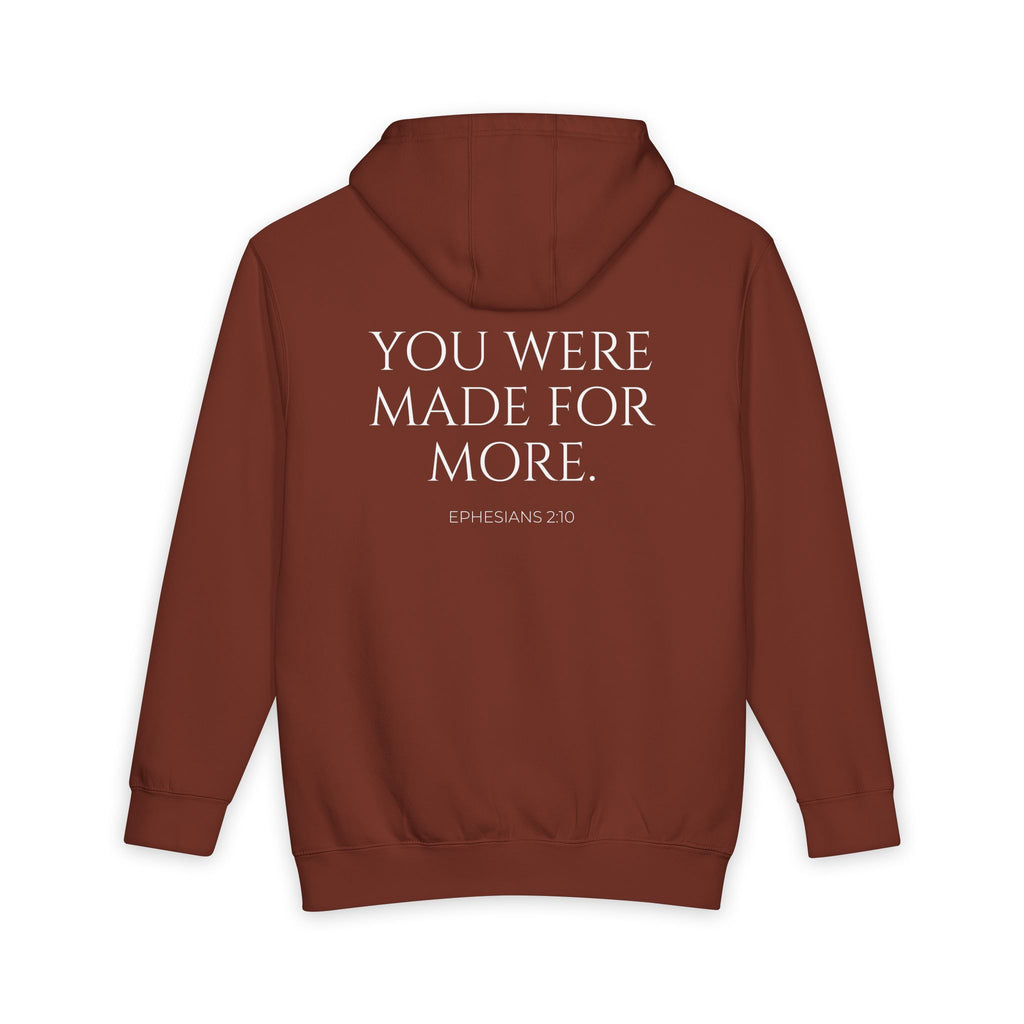 Inspirational Hoodie — "You Were Made For More" Pullover
