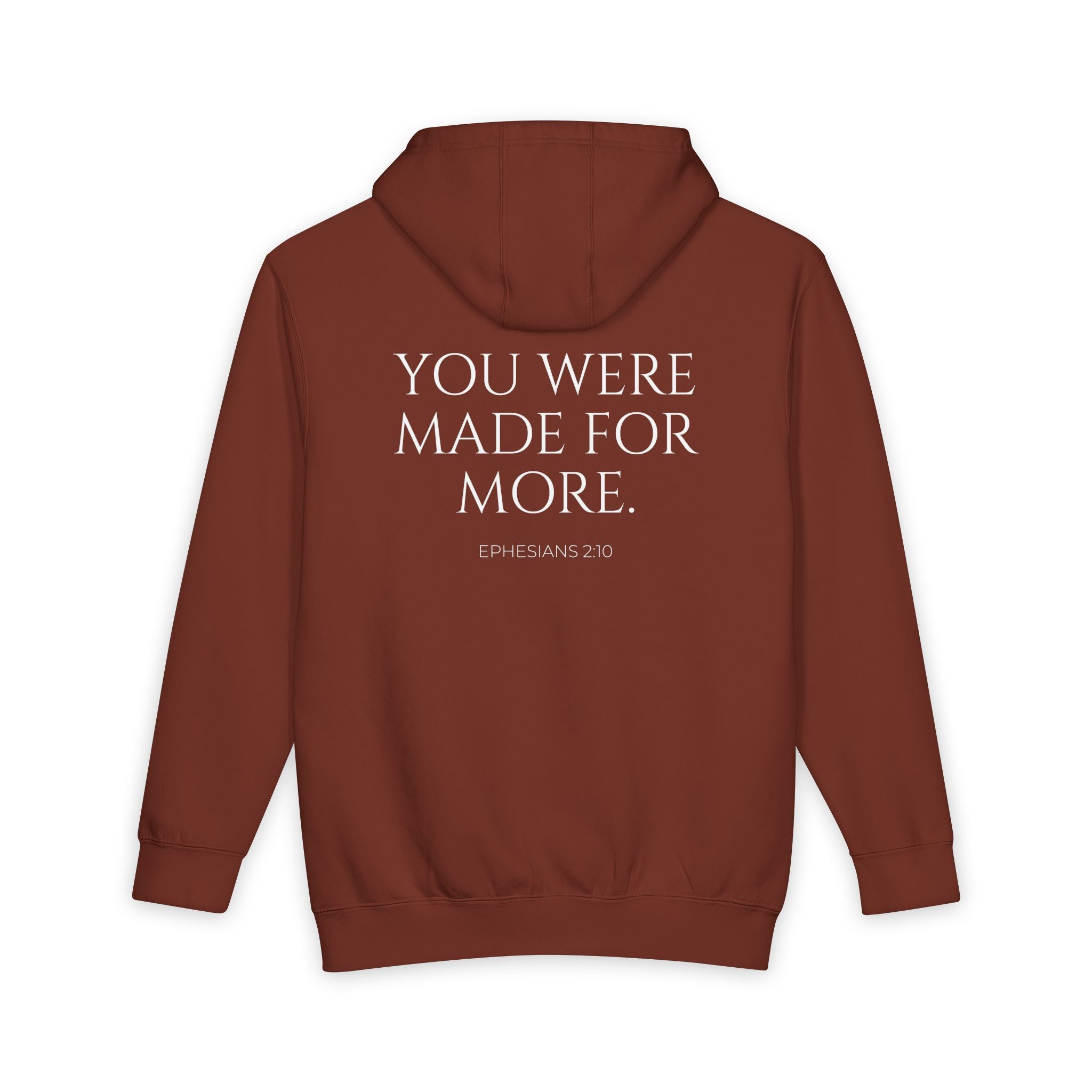 Inspirational Hoodie — "You Were Made For More" Pullover