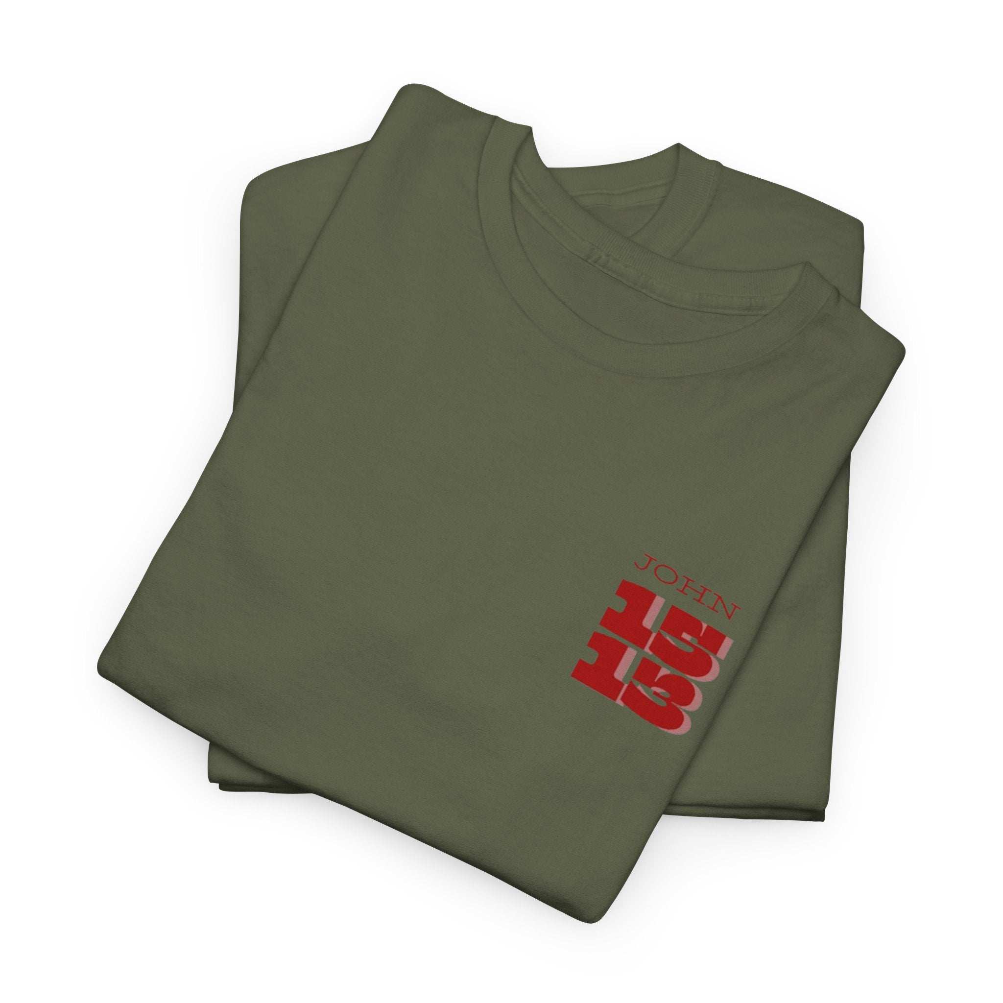 Christian T‑Shirt — "John 15:13" Graphic Tee