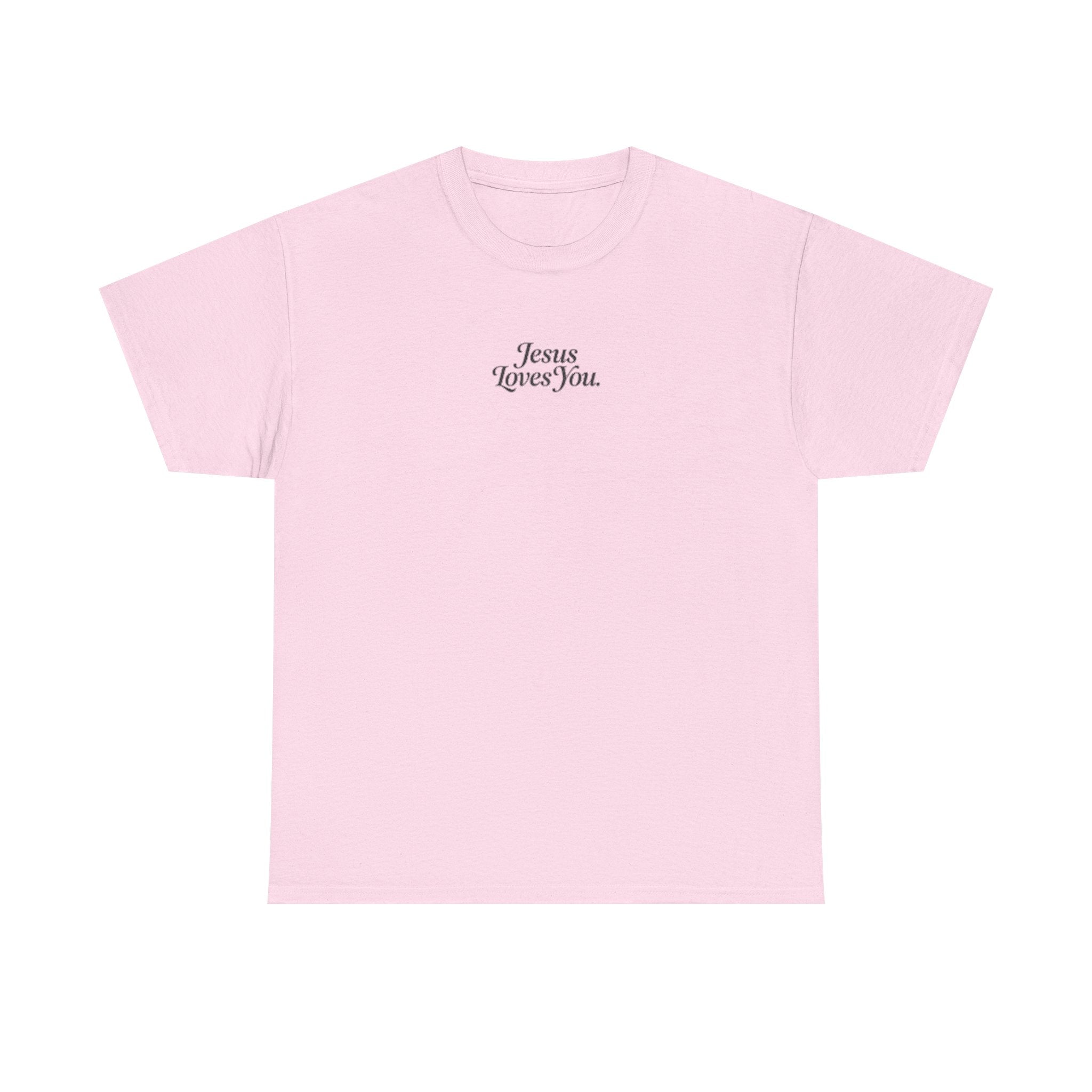 Jesus Loves You T‑Shirt — Minimal Christian Faith Tee