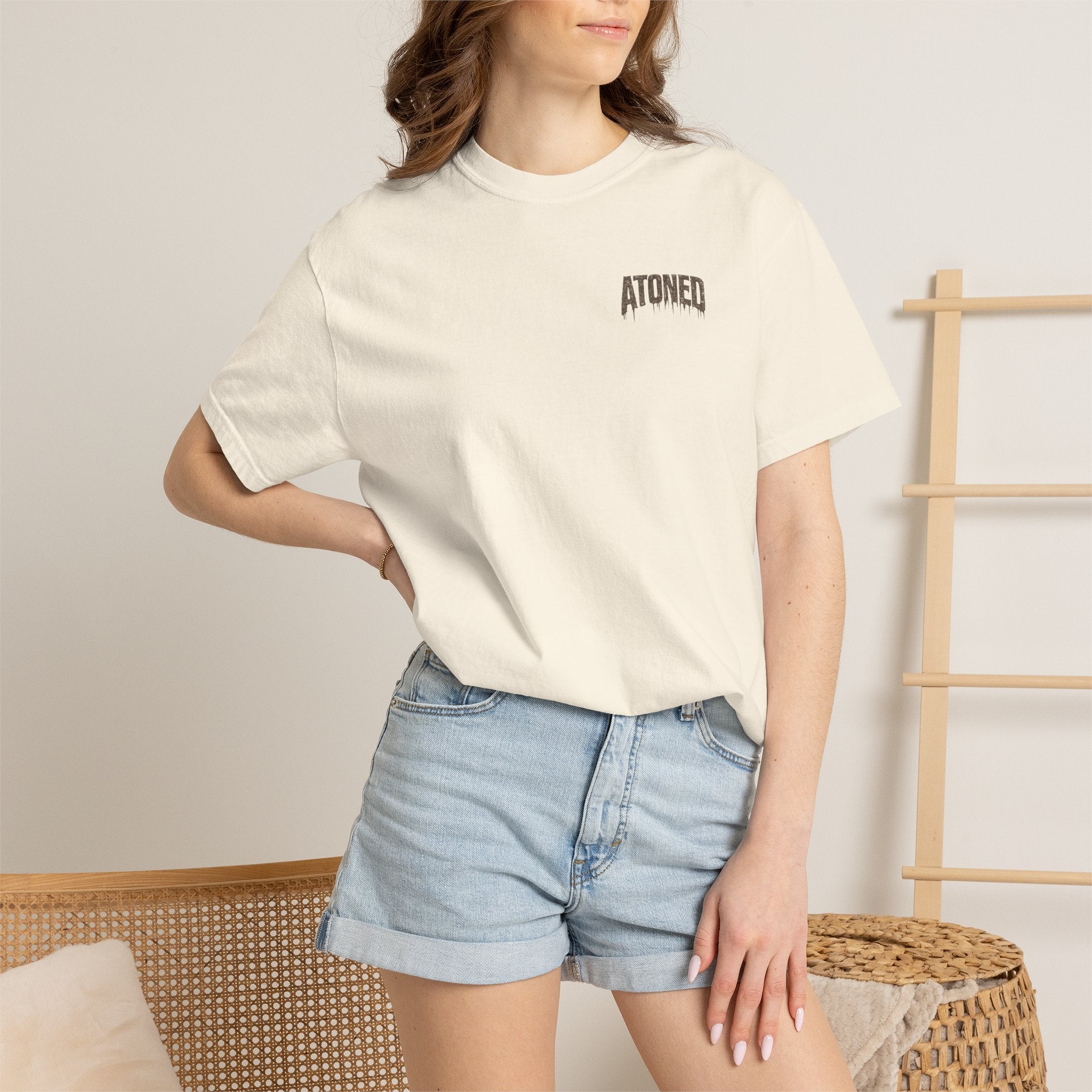 Atoned (Revelations 5:12) T-Shirt - Christian Faith Graphic Tee