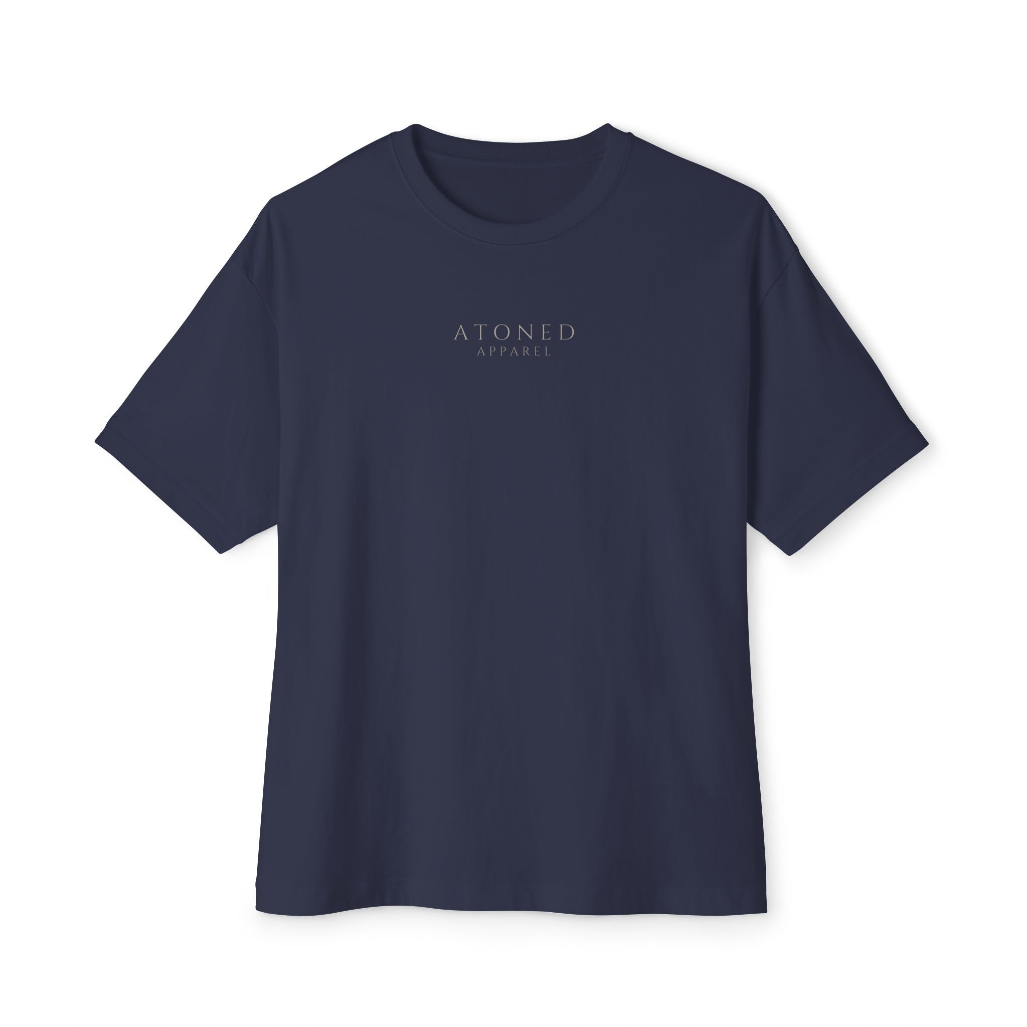 Oversized Tee — "God Is With You Always" Inspirational Christian T-Shirt