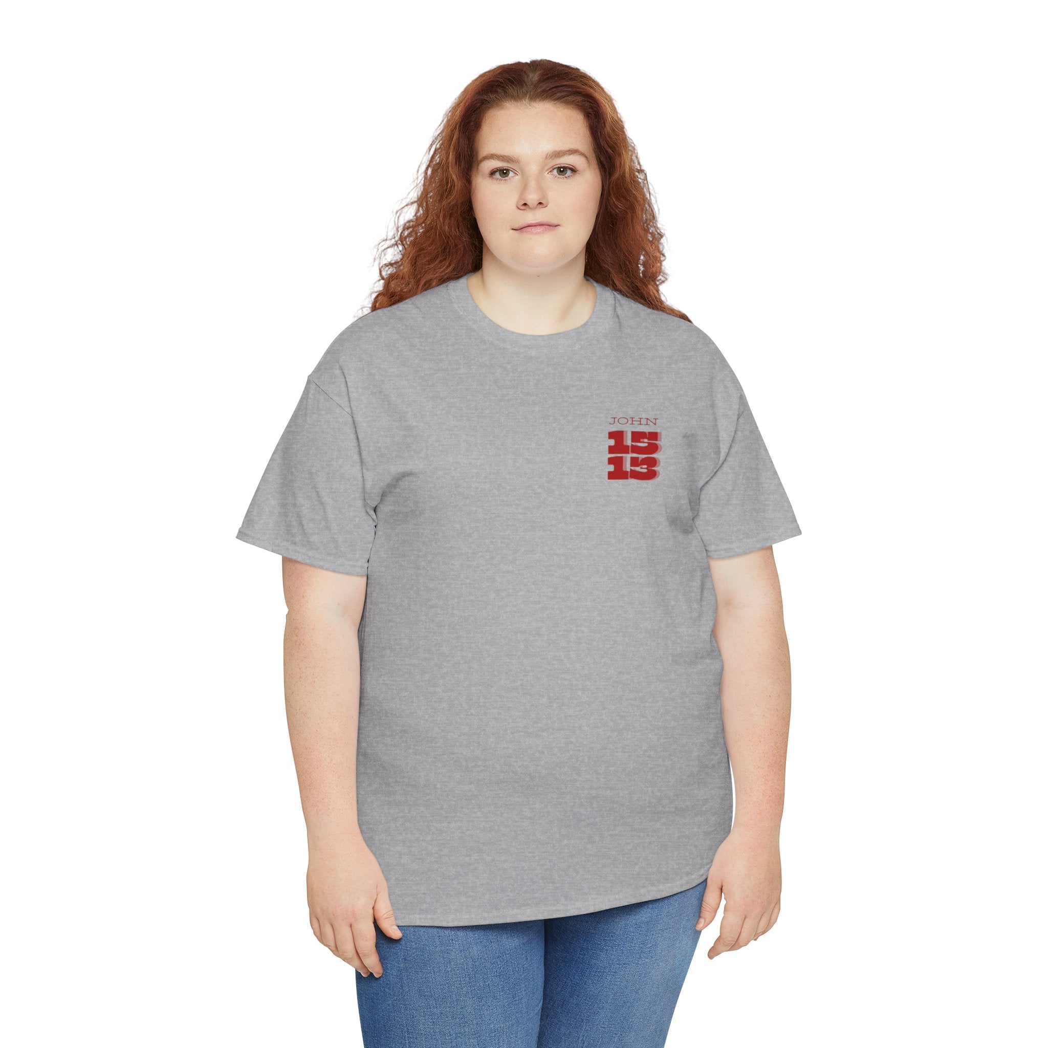 Christian T‑Shirt — "John 15:13" Graphic Tee