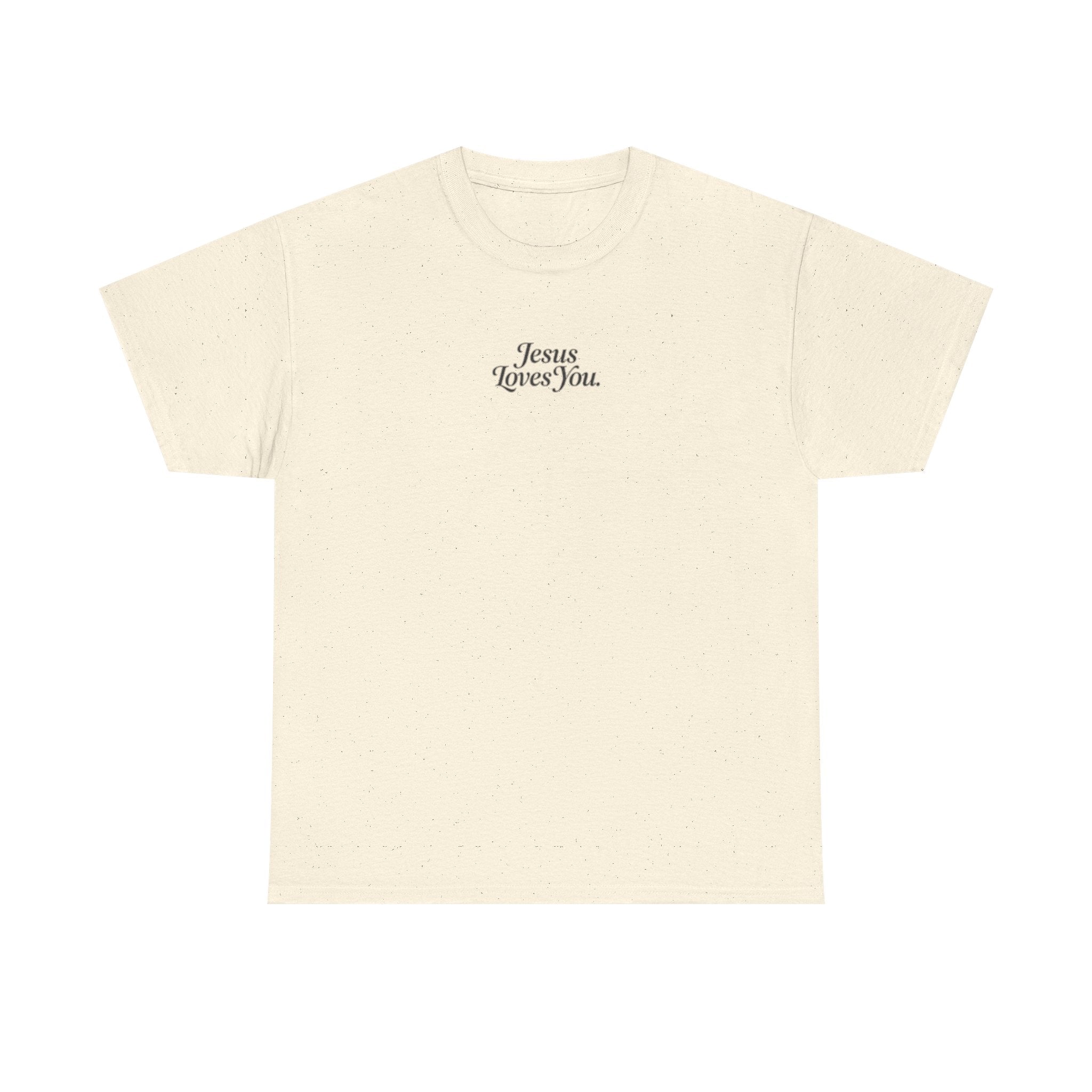 Jesus Loves You T‑Shirt — Minimal Christian Faith Tee