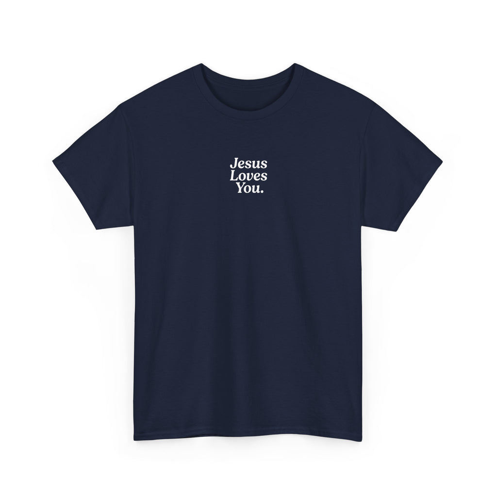 Jesus Loves You T‑Shirt — Minimal Christian Faith Tee