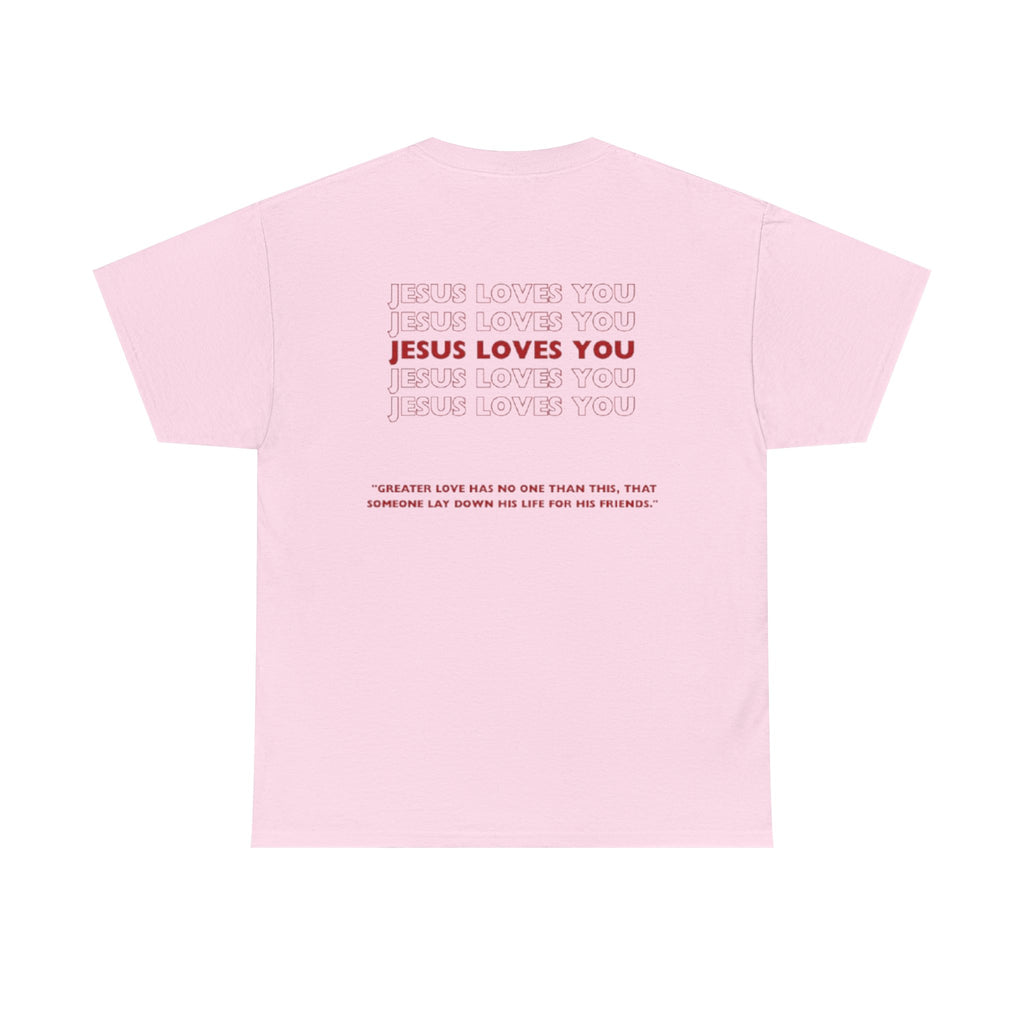Christian T‑Shirt — "John 15:13" Graphic Tee
