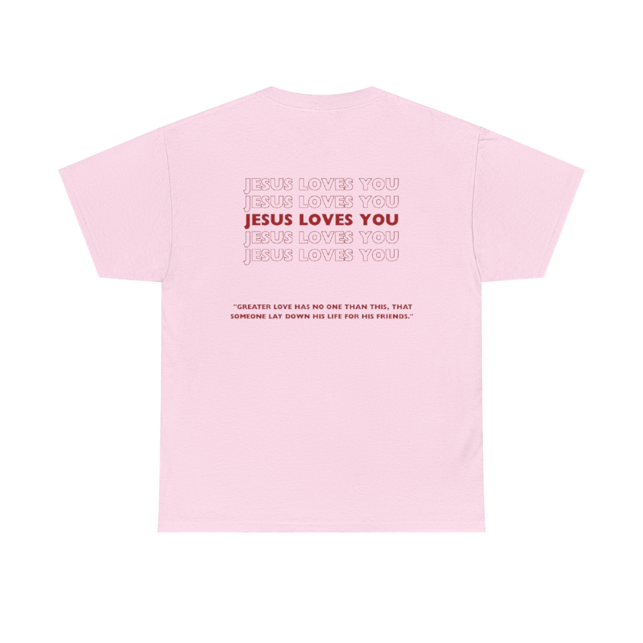 Christian T‑Shirt — "John 15:13" Graphic Tee