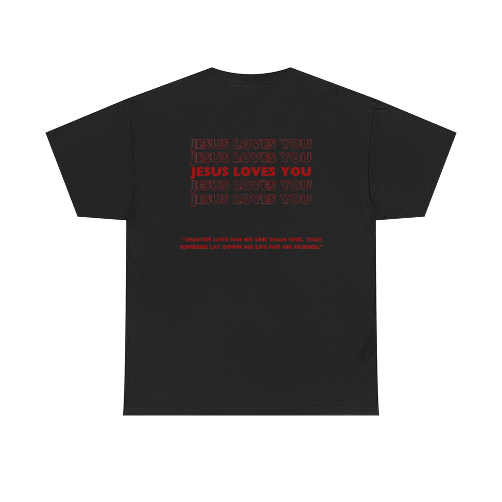 Christian T‑Shirt — "John 15:13" Graphic Tee