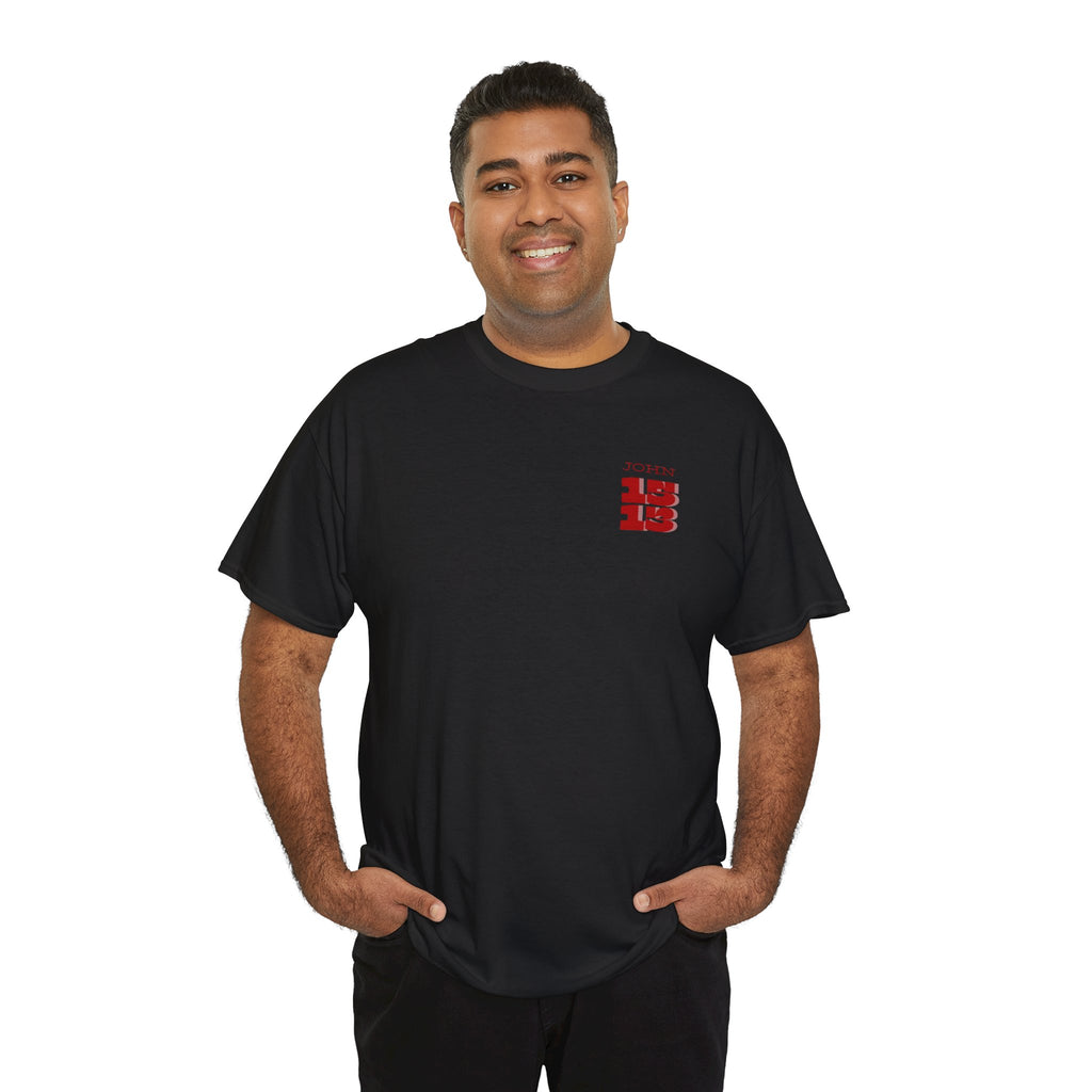 Christian T‑Shirt — "John 15:13" Graphic Tee