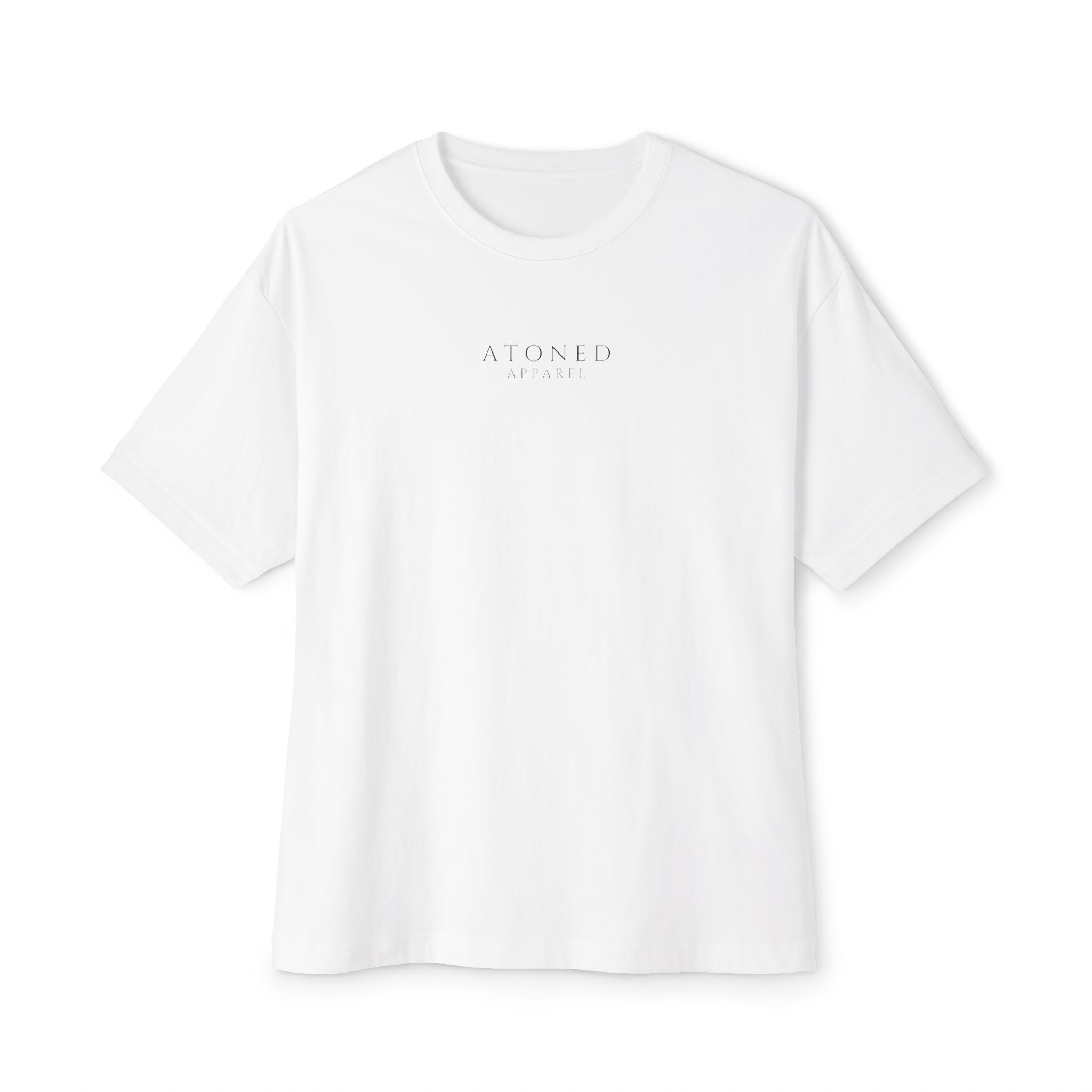 Oversized Tee — "God Is With You Always" Inspirational Christian T-Shirt