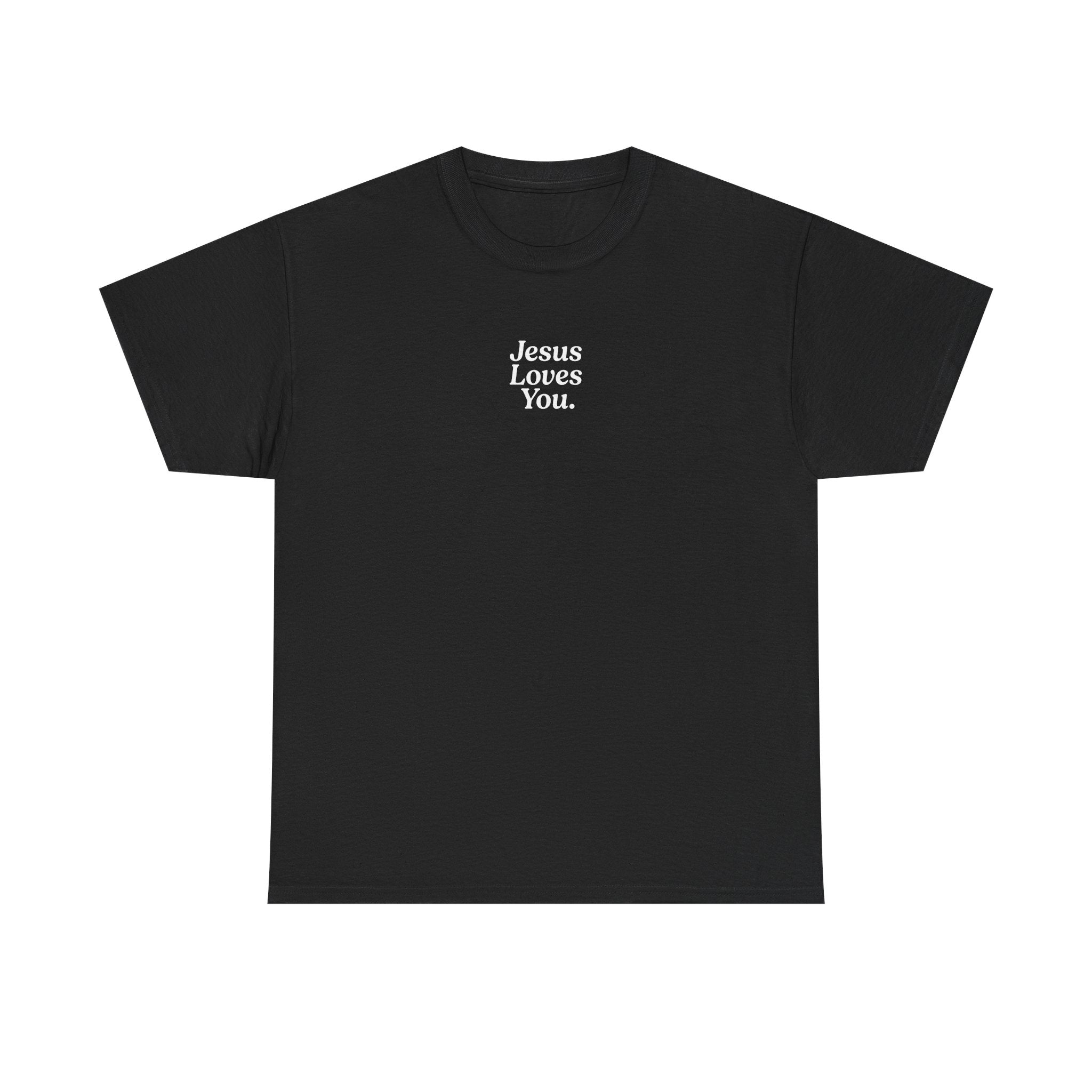 Jesus Loves You T‑Shirt — Minimal Christian Faith Tee