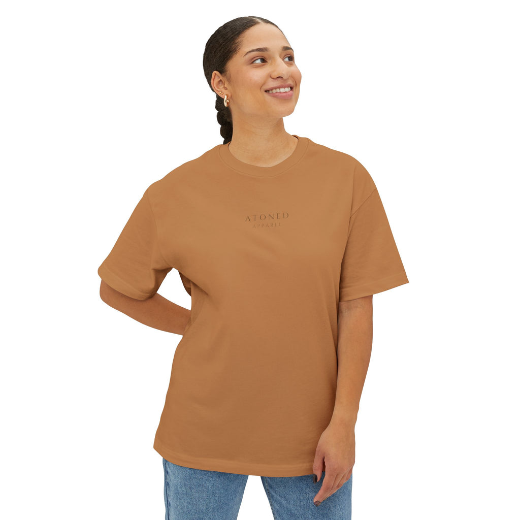 Jesus Is King Oversized Tee — Christian Boxy T‑Shirt