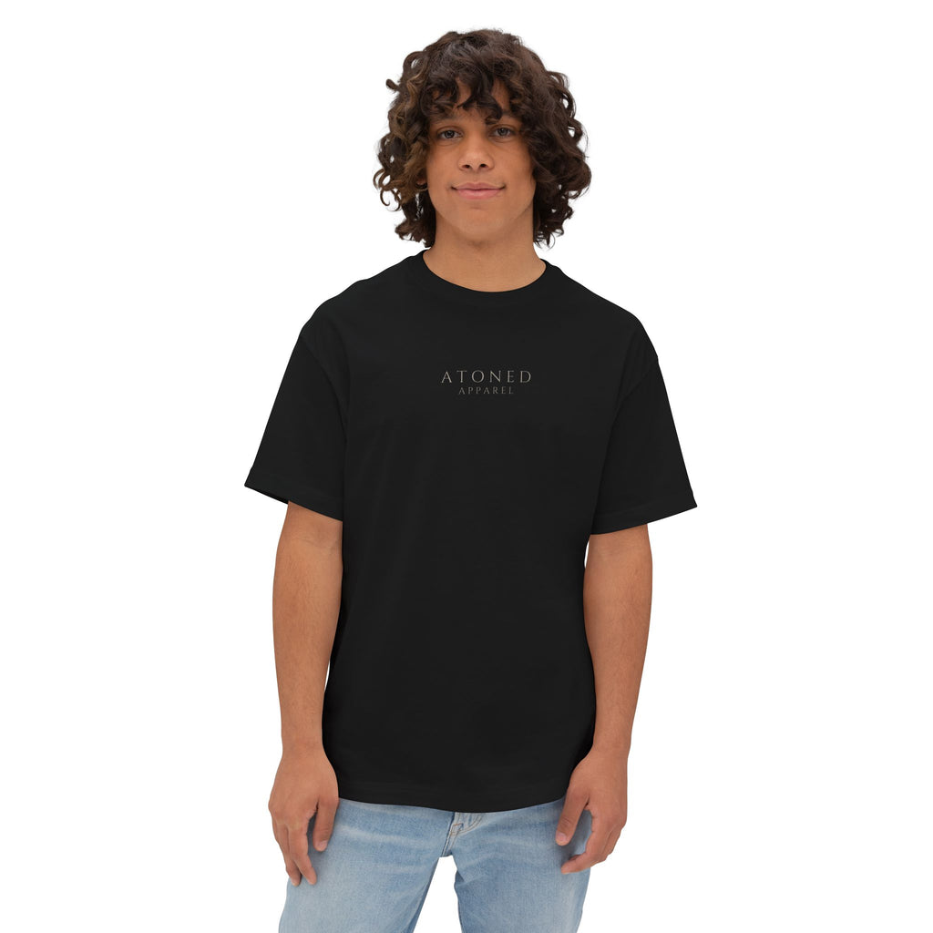 Jesus Is King Oversized Tee — Christian Boxy T‑Shirt